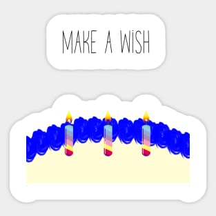 Make A Wish Sticker